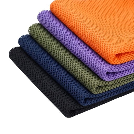 Netzstoff 50 x 155 cm Atmungsaktiver Netzstoff Gewebe mit Rautenlöchern Weich und fließend Für Näh- und Handarbeiten