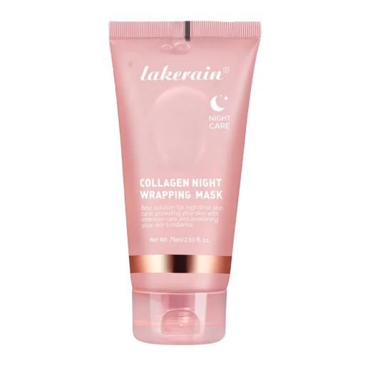 Night Collagen Face Mask 75 ml Hydrating Care Against Wrinkles Skin Regeneration During Sleep Firming and Smoothing of the Skin