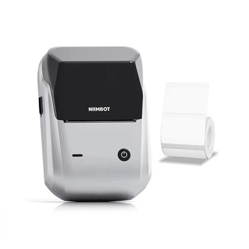 Niimbot B1 Mini Thermodrucker für Etiketten Bluetooth tragbarer Taschenprinter selbstklebender Etiketten 203 dpi kompatibel mit iOS Android