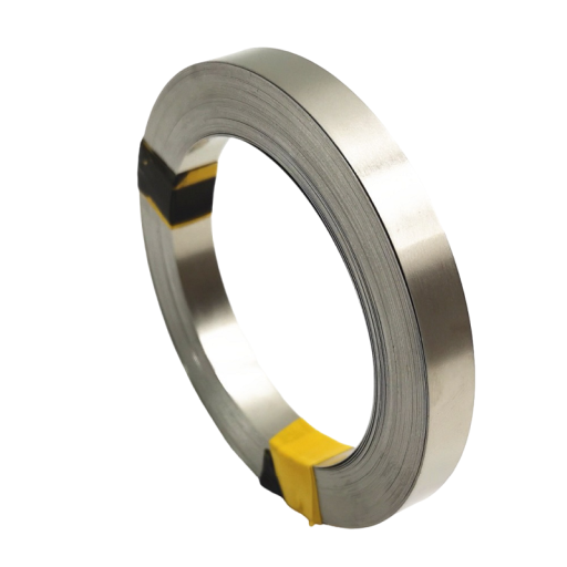 Nikkelstrimmel til punktsvejsning Rulle med forniklet strimmel til tilslutning af batterier Batteriforbindelsesstrimmel 0,12 x 8 mm x 10 m
