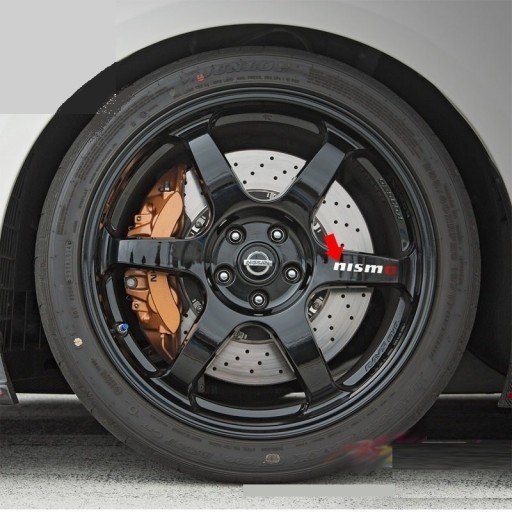 Nismo autosticker 4 stuks