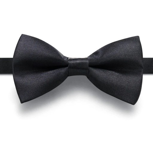 Nœud papillon noir pour homme Nœud papillon formel Accessoire élégant Taille ajustable Style classique pour costume, smoking et événements sociaux