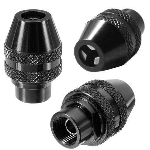 Nøglefri borepatron 0,8 - 3,2 mm 3 stk.