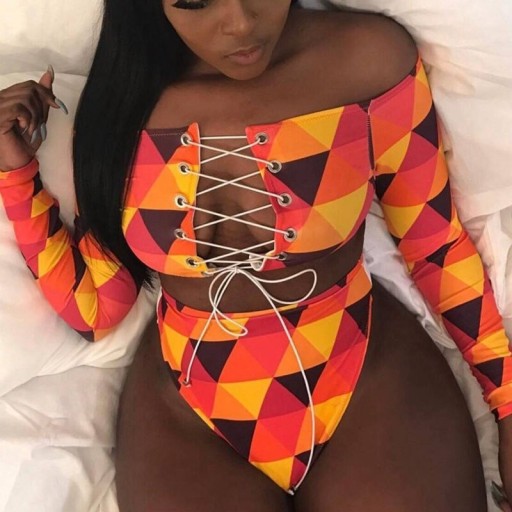 Női bikini, hosszú ujjú
