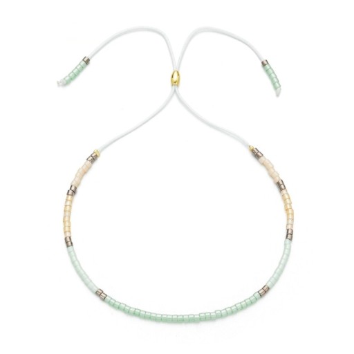 Női csúsztatható zárral karkötő H228