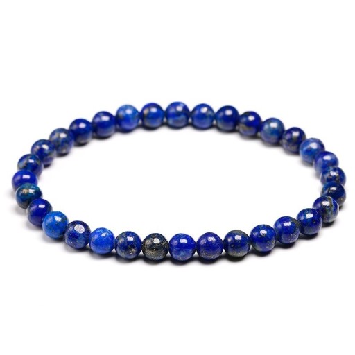 Női gyöngyös karkötő lapis lazuli