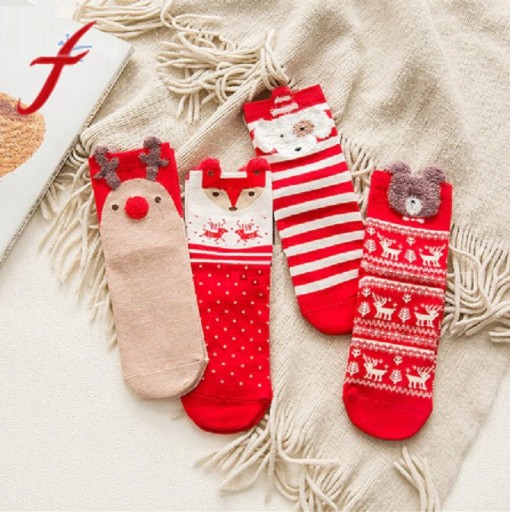 Női karácsonyi zokni