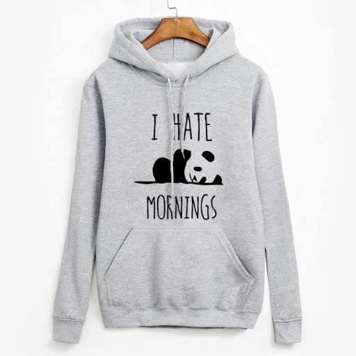 Női pulóver I HATE MORNINGS