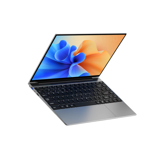 Notebook Leno 14,1" IPS displej Full HD 1920 x 1080 Intel N3700 16 GB RAM 256 GB SSD Windows 11 a Bluetooth Stříbrný pro kancelář i studium