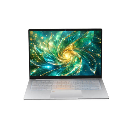 Notebook Ninkear S14 14" IPS displej 2,2K 2240 x 1400 AMD Ryzen 5 6600H 16 GB LPDDR5 512 GB SSD otisk prstu Stříbrný pro práci i studium