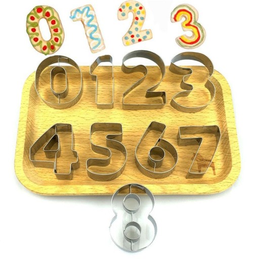 Number Cutters - 9 Pcs