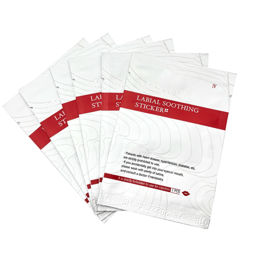 Numbing Lip Mask Numbing Patch for Lips Local Anaesthetic Numbing Sticker for Permanent Make-Up 10 pcs