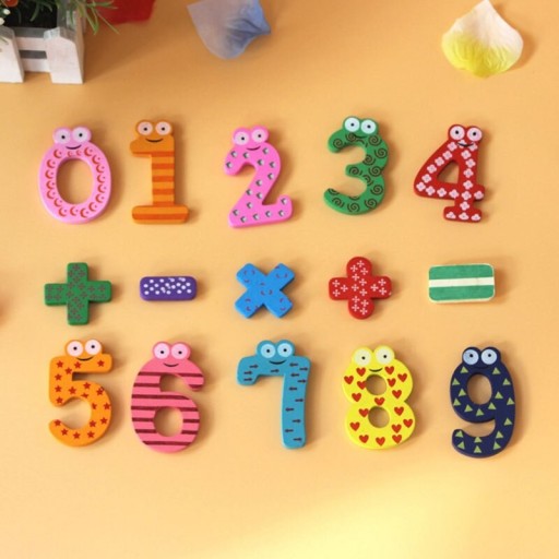 Números magnéticos para niños