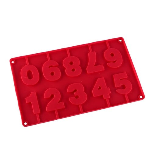 Nyalóka forma számok formájában