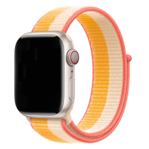 Nylon kleurrijke band voor Apple Watch 42 mm / 44 mm / 45 mm