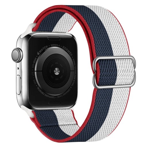 Nylon Strap for Apple Watch with Russian Flag 42 mm / 44 mm / 45 mm T873