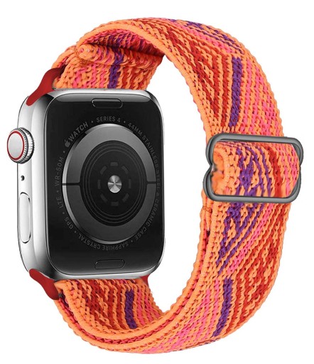 Nylonarmband für Apple Watch 42 mm / 44 mm / 45 mm, Farbe T866