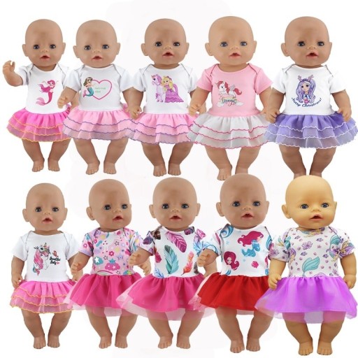 Oblečenie pre bábiku so sukňou A1536