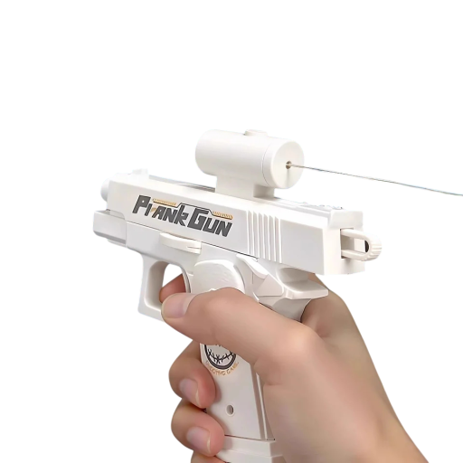 Obustronna wodna pistolet z podwójnym strzałem Prank wodna pistolet z tylnym wystrzałem Śmieszna zabawka do bitew wodnych dla dzieci i dorosłych