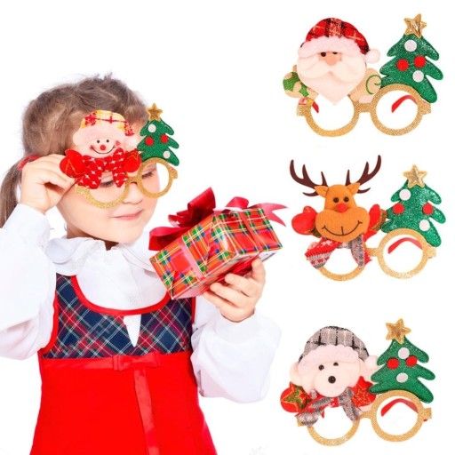 Occhiali divertenti di Natale