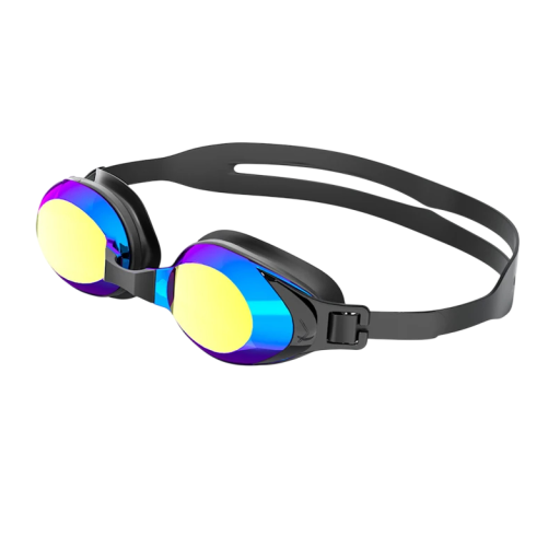 Ochelari de înot profesioniști cu protecție UV Anti-Fog Cadru din silicon Lentile din policarbonat Curea ajustabilă Ochelari de competiție