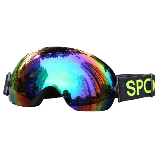 Ochelari de schi ușoare anti-aburire Ochelari de schi profesionali pentru snowboard cu filtru UV400 10,5 x 18,5 cm