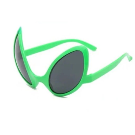 Ochelari de soare extraterestri 13,5 x 8,5 cm Ochelari futuristici în formă de ochi extraterestri Ochelari retro pentru festivaluri accesoriu