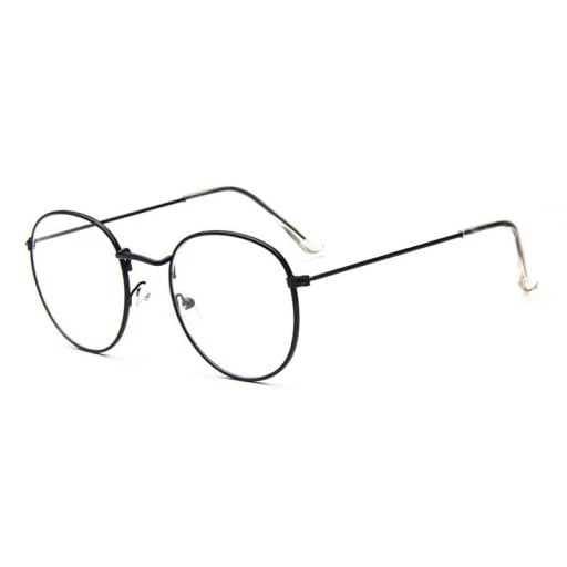 Ochelari retro fără prescripție ovală