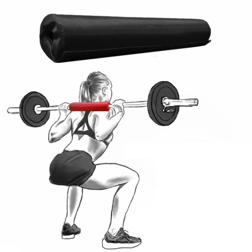 Ochranná podložka na činku pre drepy a vzpieranie Penový chránič krku a ramien Pomôcka na hip thrust Posilňovací nástavec