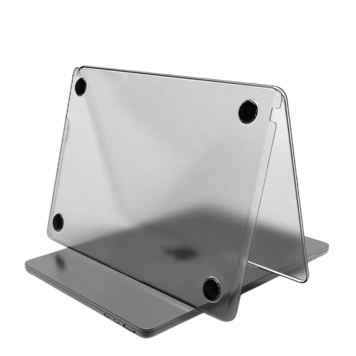 Ochranný kryt na MacBook Pro 14" pro modely 2021 až 2024 tenký a lehký plastový kryt s výřezy pro porty do kanceláře i na cesty