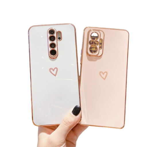 Ochranný kryt se srdíčkem pro Xiaomi Redmi Note 9 Pro