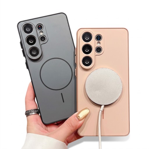 Ochranný magnetický kryt Samsung Galaxy A26 5G Odolný Bezdrôtové nabíjanie Značka magnetického kruhu Rám okolo objektívov Krytky tlačidiel