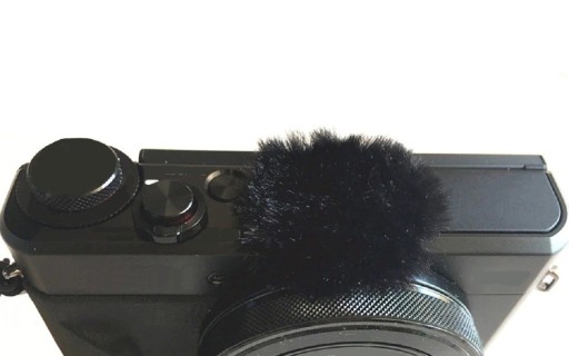Ochrona przed wiatrem do kamery mikrofonowej Canon G7x Mark II 10