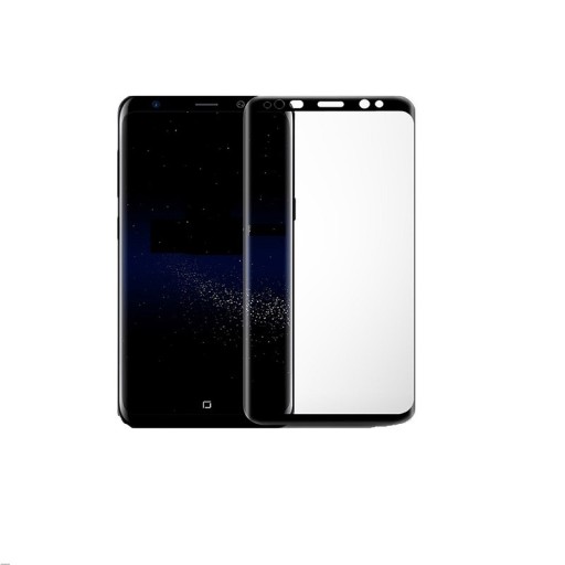 Ochronne szkło hartowane do Samsunga S7 Edge w kolorze czarnym