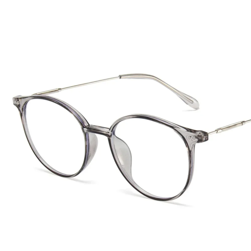 Óculos de proteção ocular com filtro de luz azul Lentes de óculos transparentes Elegantes Contra a fadiga ocular Trabalho