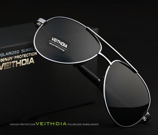 Óculos de sol de luxo para homem modelo piloto J2656