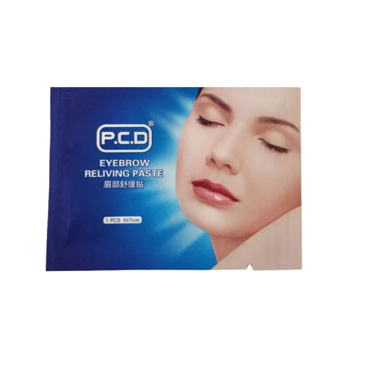 Øjenbrynscreme efter permanent makeup Beroligende øjenbrynscreme Øjenbrynspasta efter permanent makeup 12 stk.