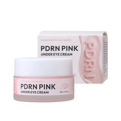 Øjencreme med PDRN 20 g Rosa Oplysning af øjenområdet Hydrering af huden Krukke Til daglig hjemmepleje af området omkring øjnene