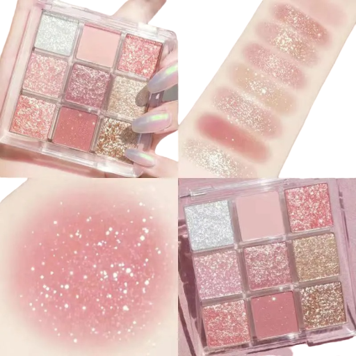 Øjenskyggepalette Glitter Øjenskygge V191
