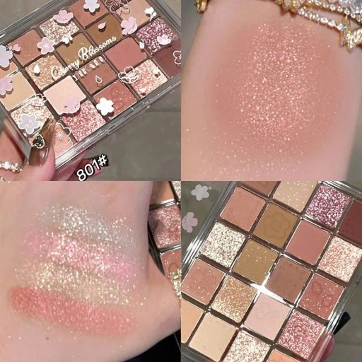 Øjenskyggepalette Glitter Øjenskygge V192