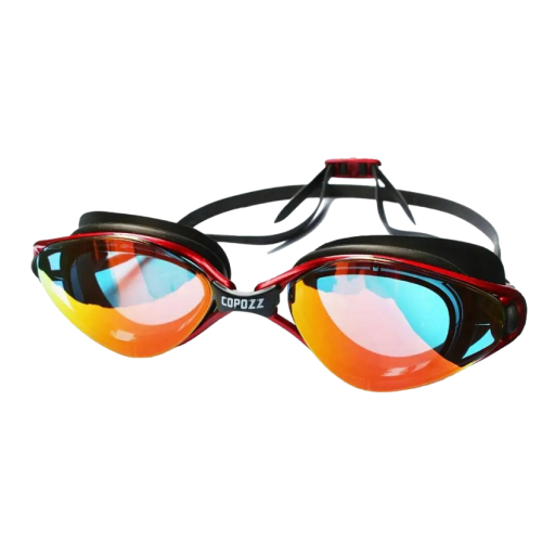 Okulary pływackie Sportowe okulary wodne Przeciwmgielne Okulary pływackie z ochroną UV 15,2 x 4,1 cm
