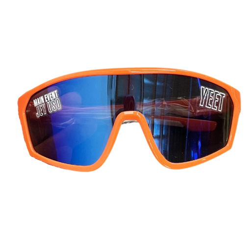 Okulary przeciwsłoneczne sportowe dla dzieci z tworzywa sztucznego 13 x 5 x 13 cm Stylowy design z napisem Ochrona UV do aktywności na świeżym powietrzu Lekka i wytrzymała oprawka