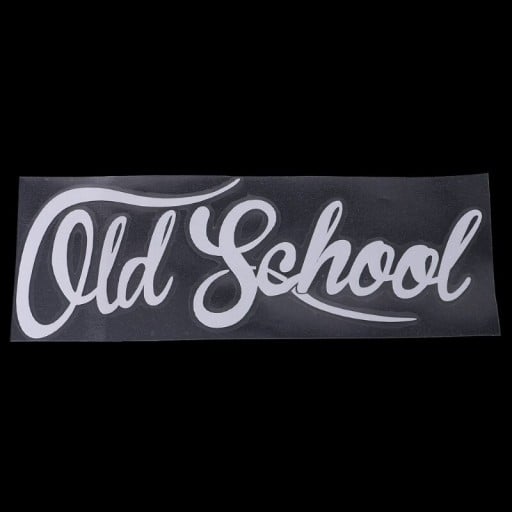 Old School - autó matrica