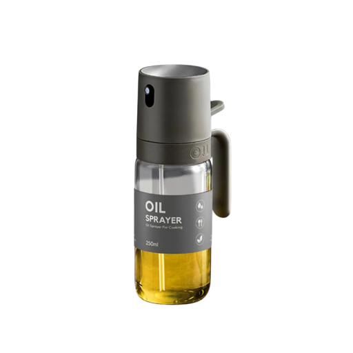 Oliesprøjte 250 ml borosilikatglas madlavningsdispenser olivenoliesprøjte til frituresalat 18,5 × 9,3 × 6 cm
