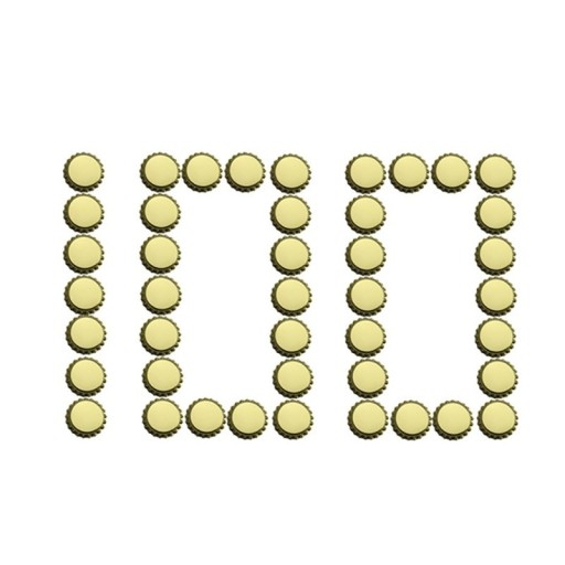 Ølkronekapsel 100 stk.