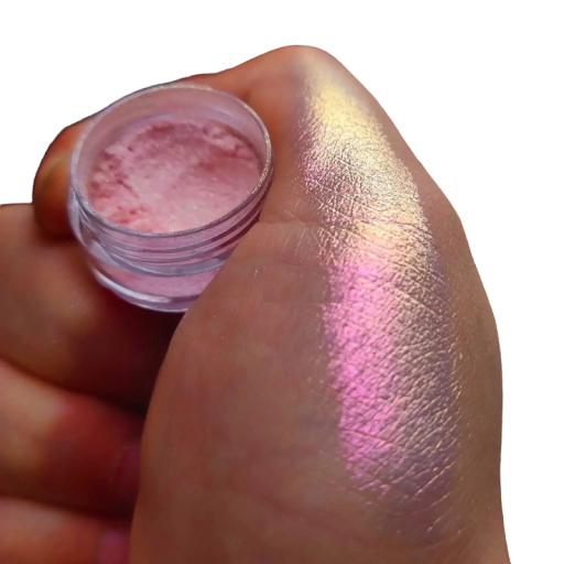 Ombretto pigmentato chrome scintillante in confezione compatta