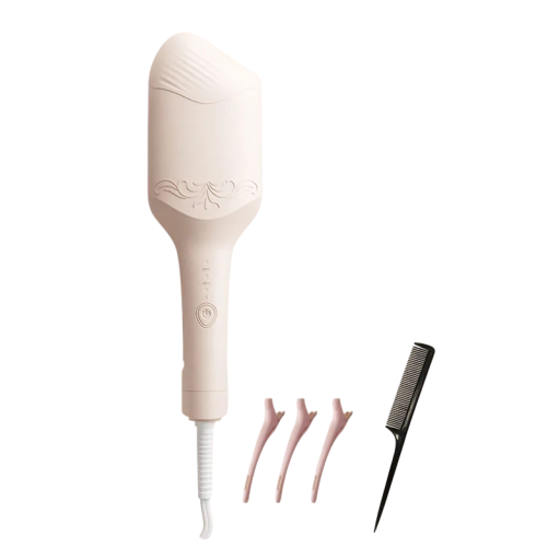 Ondulator profund pentru păr de 40 mm D20 cu display LCD 180 °C / 200 °C, Trei indicatoare luminoase Suprafață ceramică pentru valuri de lungă durată