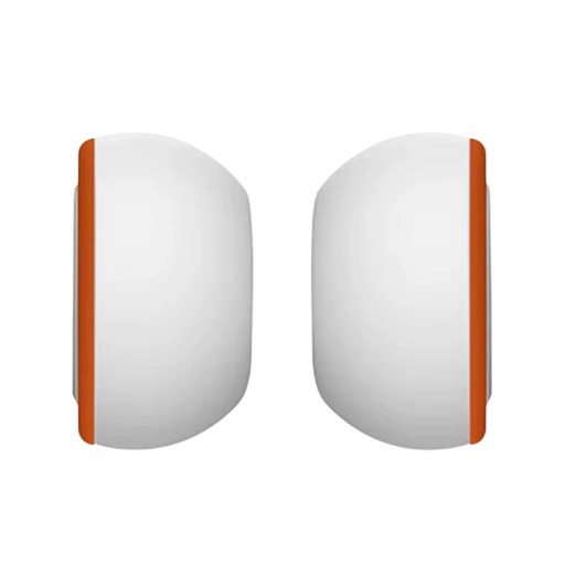 Oorkussens van traagschuim voor Apple AirPods Pro 1/2, maat L 14 mm, siliconen, drukverlichting, stofnetje 1 paar