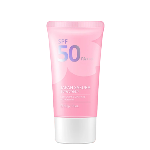 Opalovací krém SPF 50+ Hydratační opalovací krém na obličej Rozjasňující dlouhotrvající opalovací krém UV ochrana 50 g
