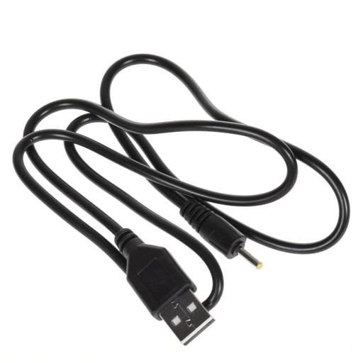 Opladningskabel 2,5 mm jackstik / USB